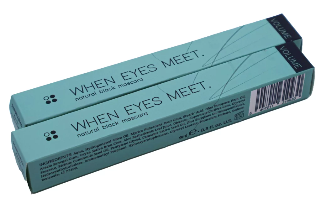 Cosmetica Mascar Verpakking Premium Brand Luxe Afwerking Vouwkarton Offset