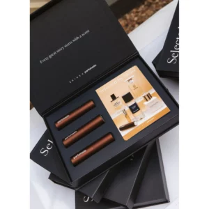 Luxe Premium Parfum Cosmetica Verpakking Massief Vouwomplakt Karton Magneetdoos Met Mat Laminaat