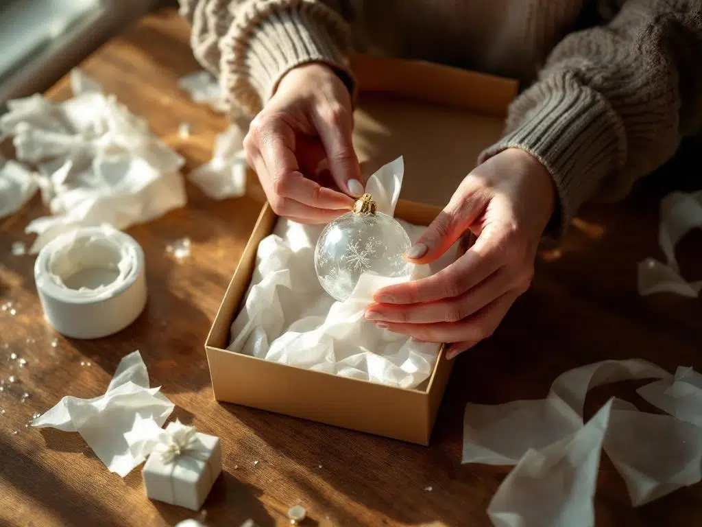 Hoe verpak je fragiele cadeaus veilig in een geschenkdoos?