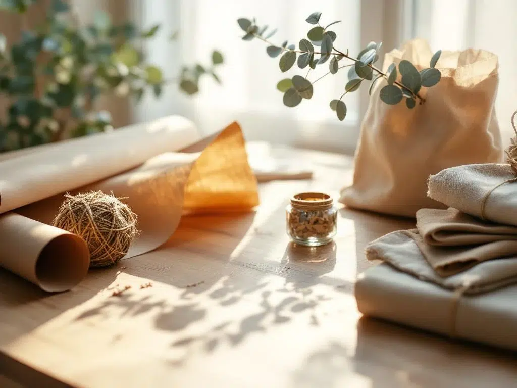 Welke materialen worden gebruikt voor duurzame geschenkverpakkingen?