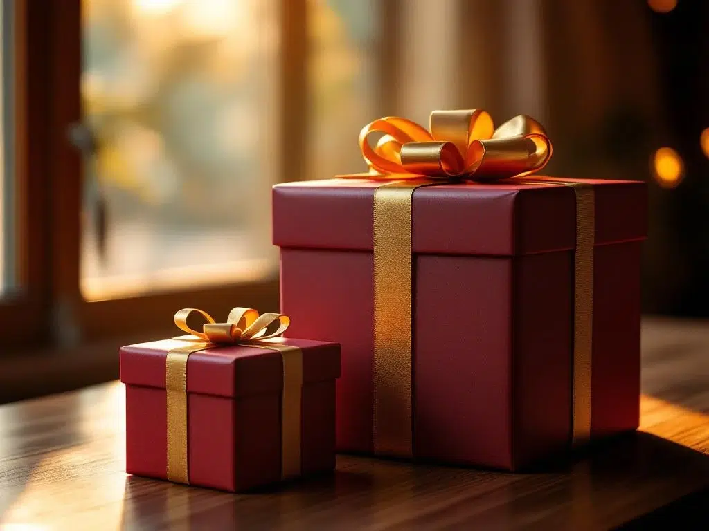 Welke geschenkdozen zijn geschikt voor grote cadeaus?