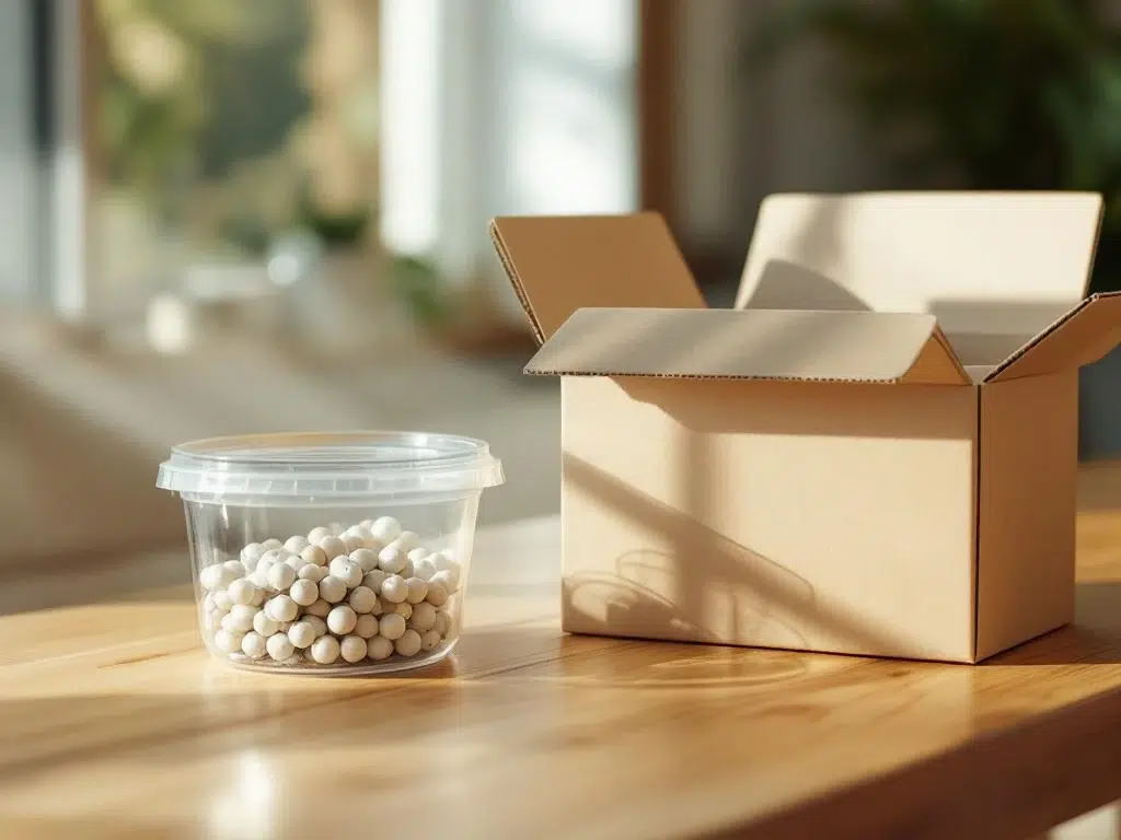 Wat is het verschil tussen plastic en karton verpakkingsmateriaal?