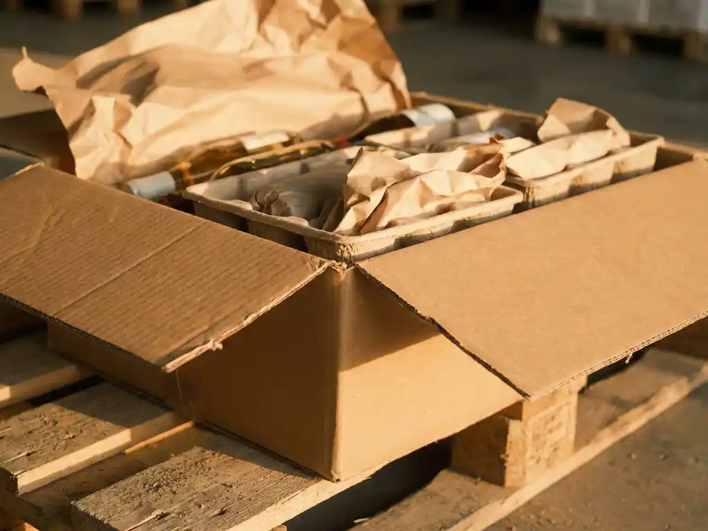 Welk opvulmateriaal beschermt producten het beste tijdens transport?