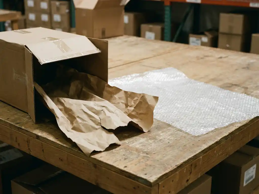 Wanneer kies je voor papier als opvulmateriaal in plaats van plastic?