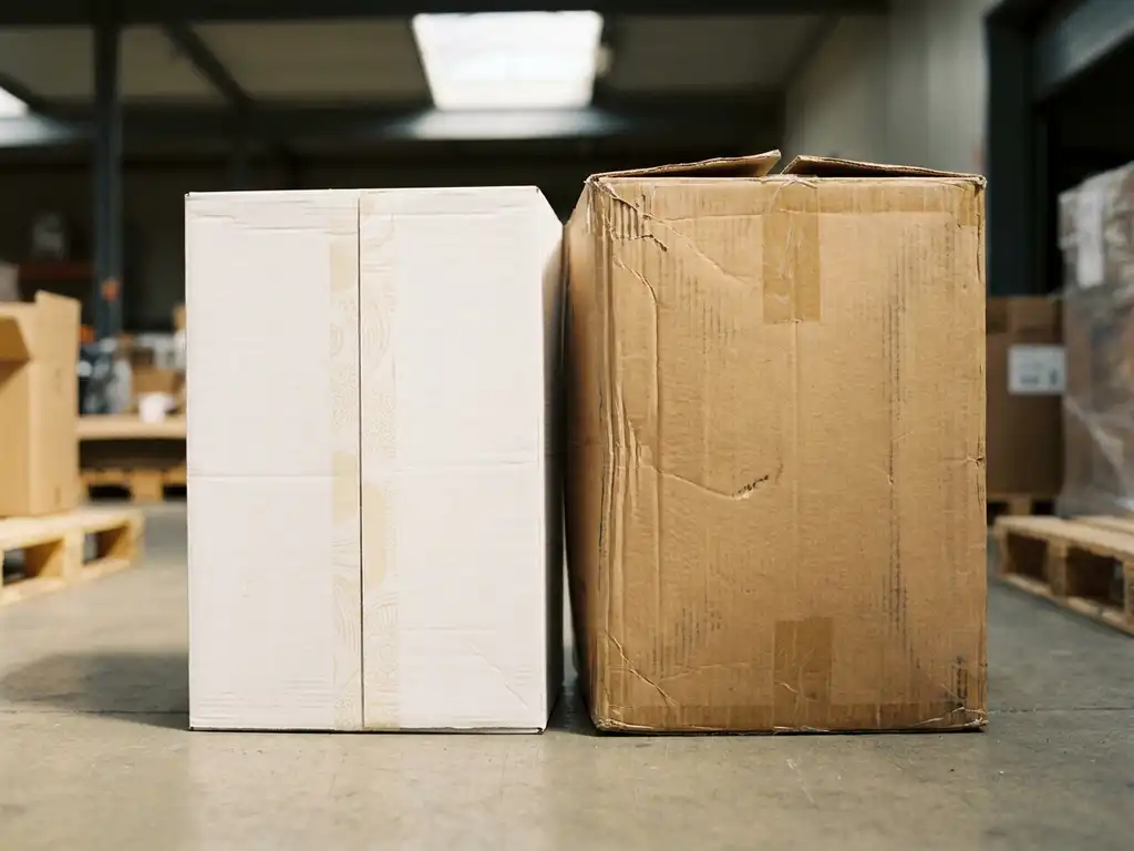 Wat is het verschil tussen golfkarton voor retail en transport?