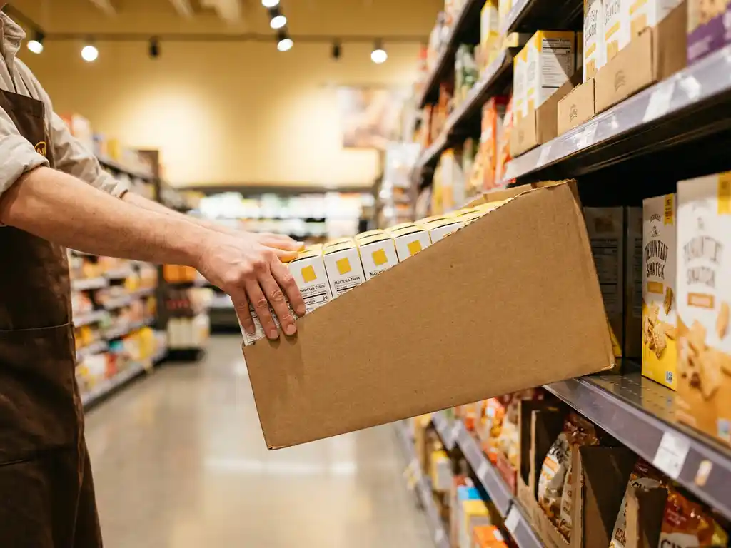 Hoe verlaagt shelf ready packaging de werkdruk van winkelpersoneel?