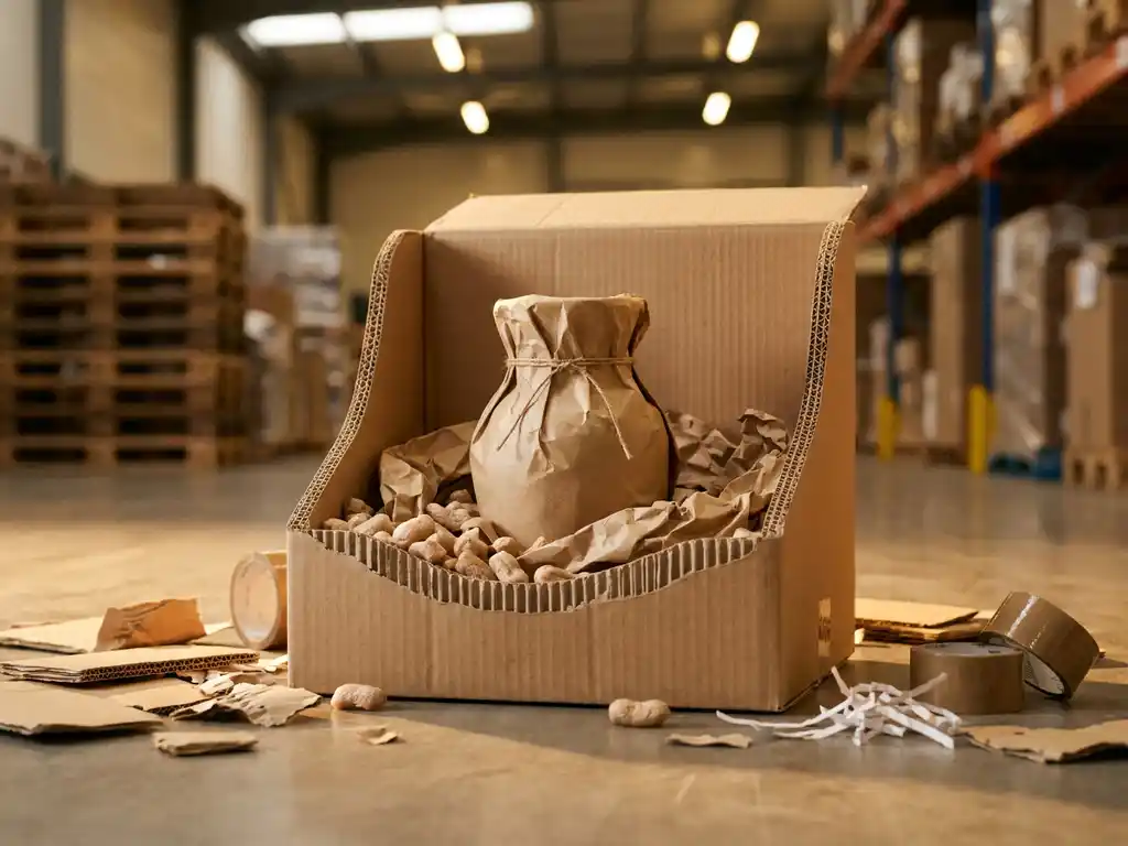 Hoe beschermt golfkarton producten tijdens transport?