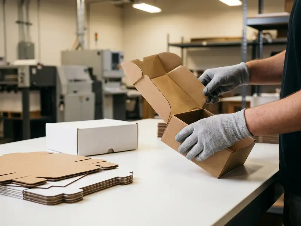 Hoe lang duurt de productie van een Amerikaanse vouwdoos?
