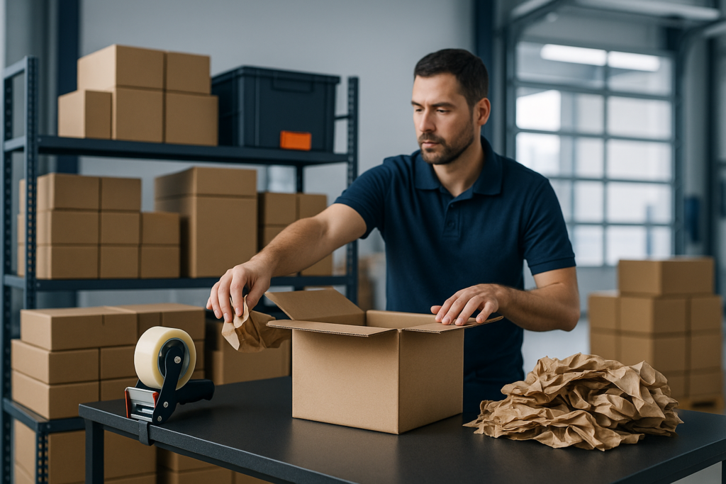 Paktafel efficiënter inrichten: stop met lopen en grijpen